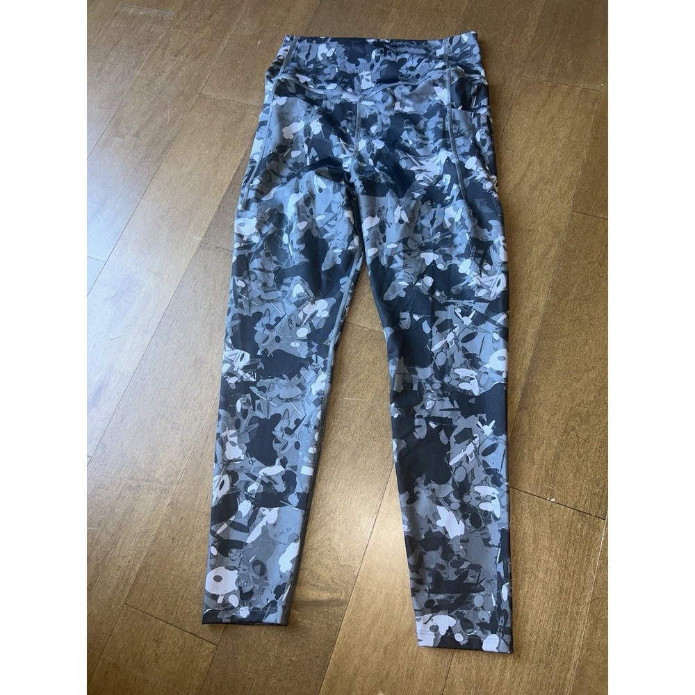 The North Face Women's Luxe Motivation Pocket 7/8 Legging Large Camo Black Gray - Picture 7 of 7